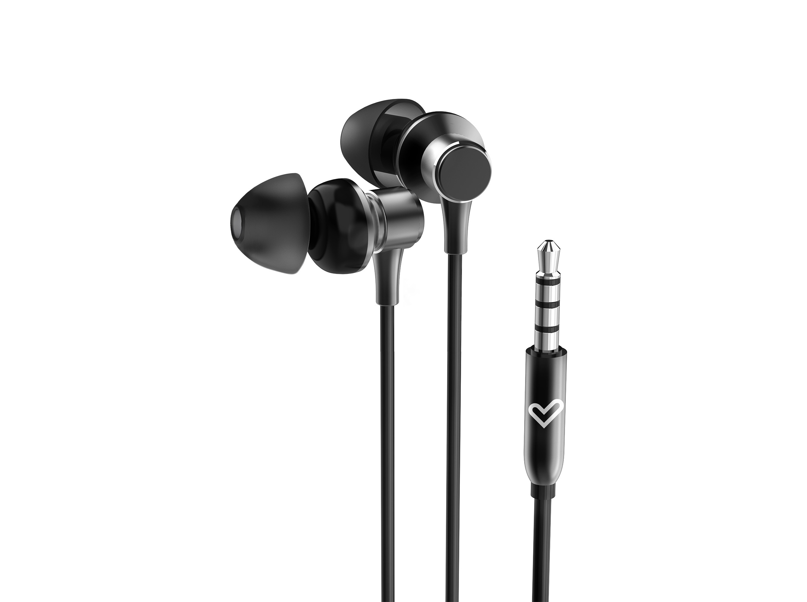 AURICULARES ENERGY SISTEM METALLIZED PRETO C/MICRO