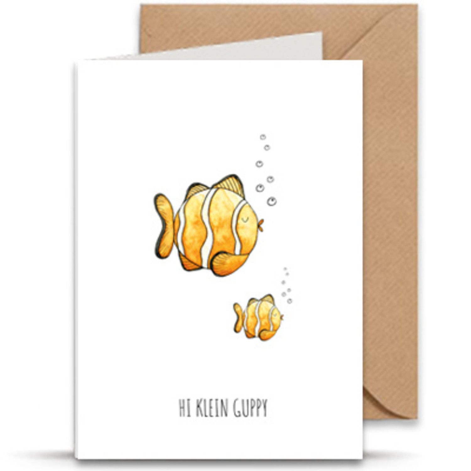 Juulz | Kaart | Hi klein guppy