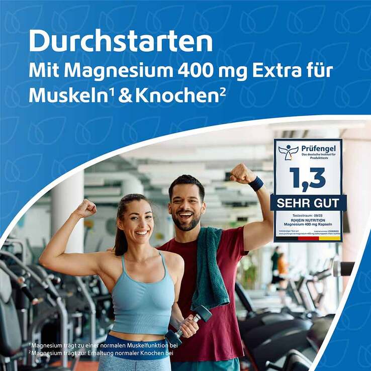Magnesium 400 mg Extra Kapseln, 120 St