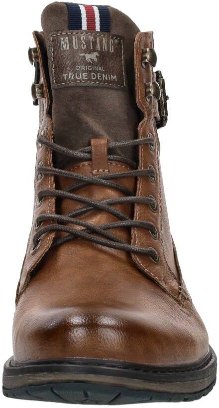 Mustang Veterschoenen Hoog cognac