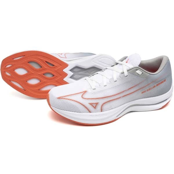 Chaussure running MIZUNO WAVE REBELLION SONIC 2 WHITE/HOT CORAL/HARBOR MIST