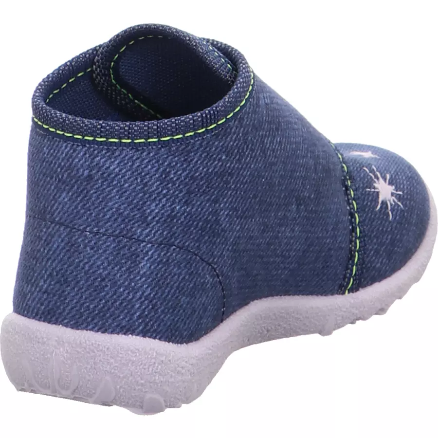 superfit Hausschuh Spotty blau