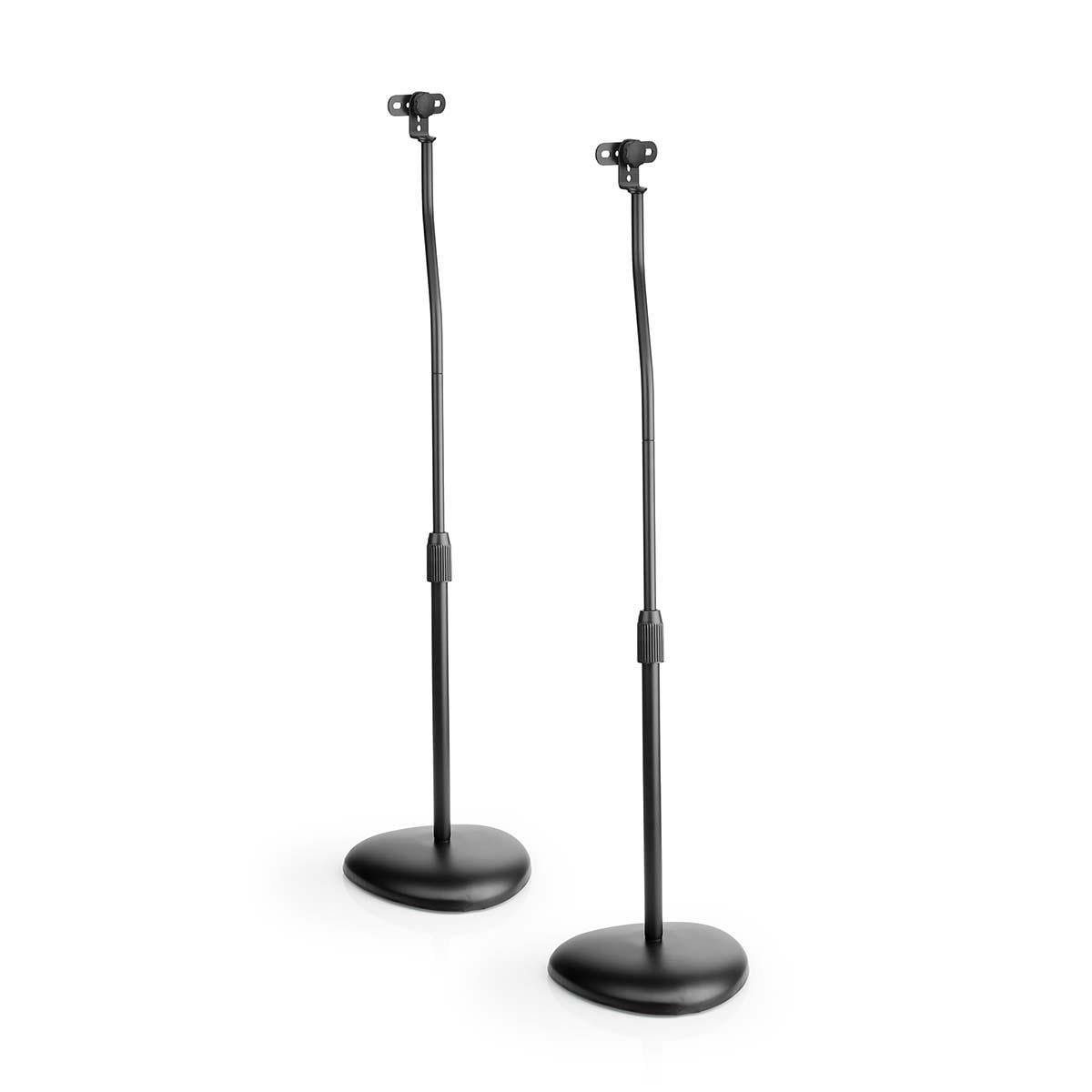 Nedis Speaker Mount | Kompatibel med: Universell | Gulv | 4.5 kg | Høydejusterbar | ABS / Stål | Sort