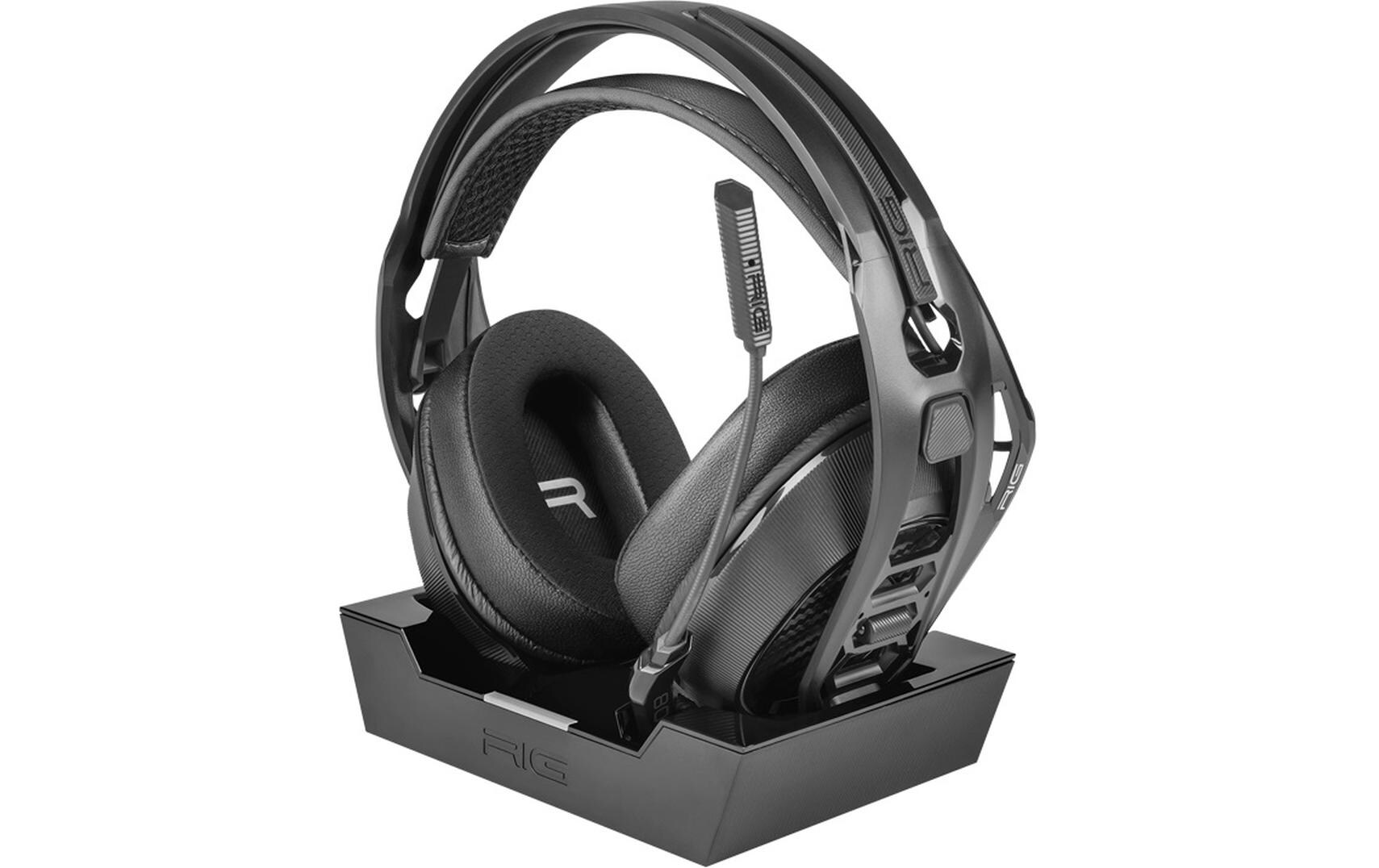 Headset RIG 800 Pro HX Schwarz<br>Kabelloses Over-Ear-Headset mit multifunktionaler Docking-Station