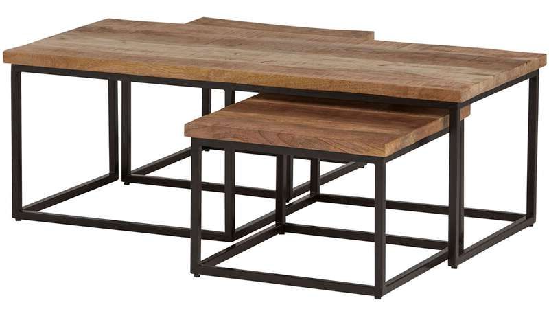 Salontafelset Casa B120 x D55 x H41 cm