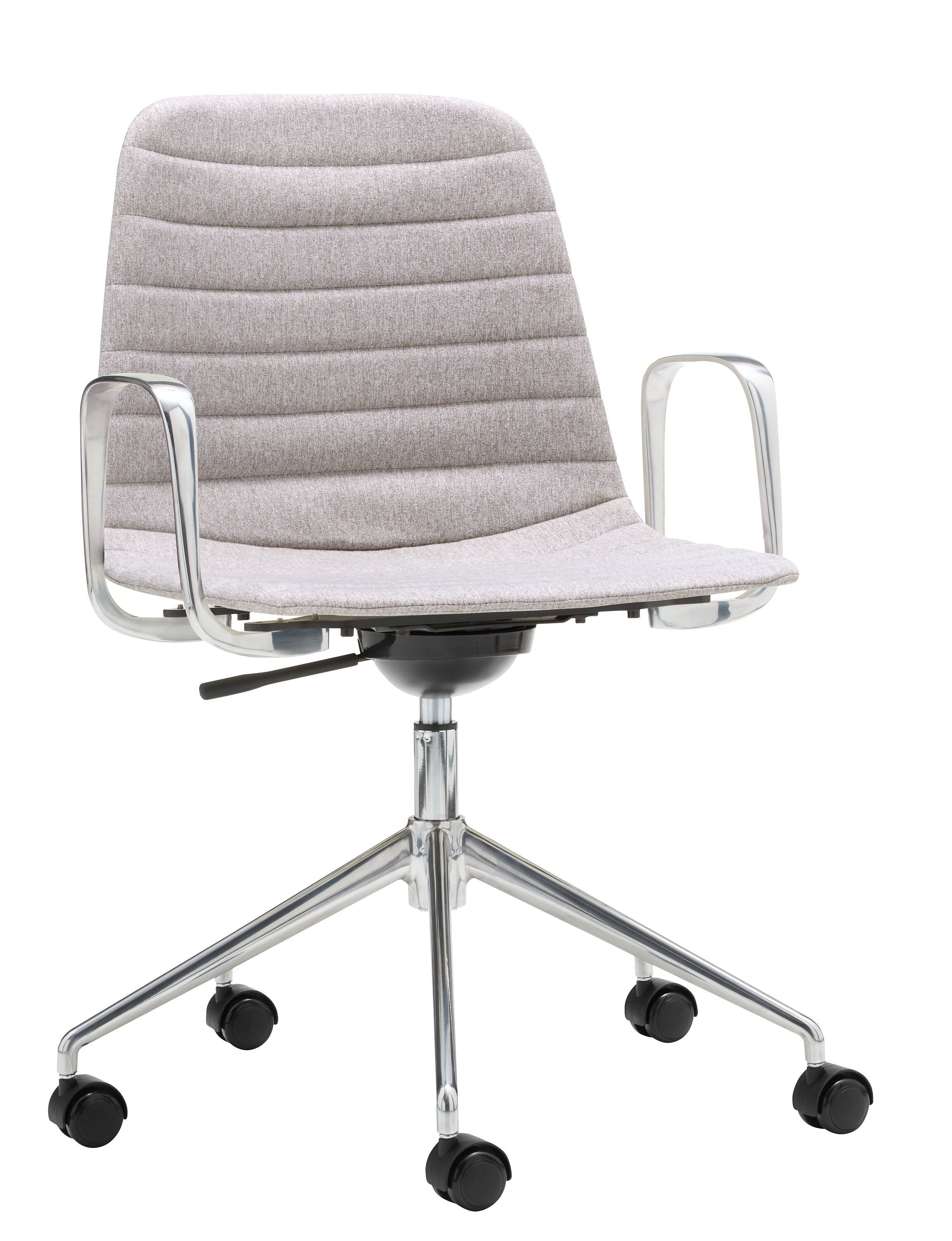 MUSK Bürostuhl - Beige / B: 65.5 cm x T: 65.5 cm x H: 80.5 cm