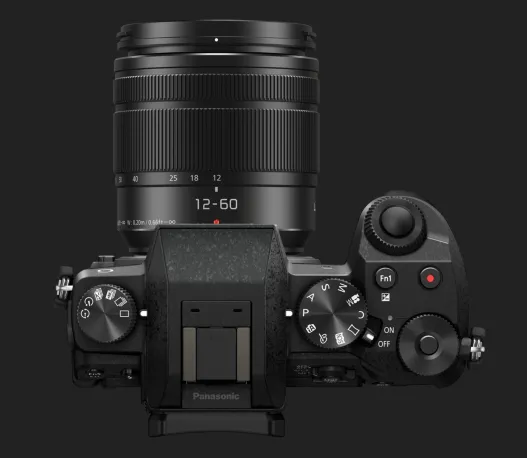 Panasonic Lumix G DMC-G70M - Digitalkamera - spejlløst - 16.0 MP - Four Thirds - 4K - 5x optisk zoom 12 - 60 mm objektiv - Wi-Fi - sort