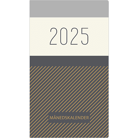 Kalender 2025 - brun/beige