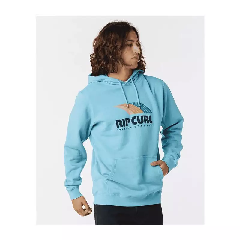 Sweat RIPCURL Hey Mama Print Hood Dusty Blue