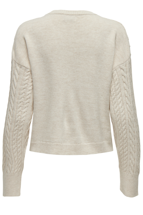 Only beige dames trui