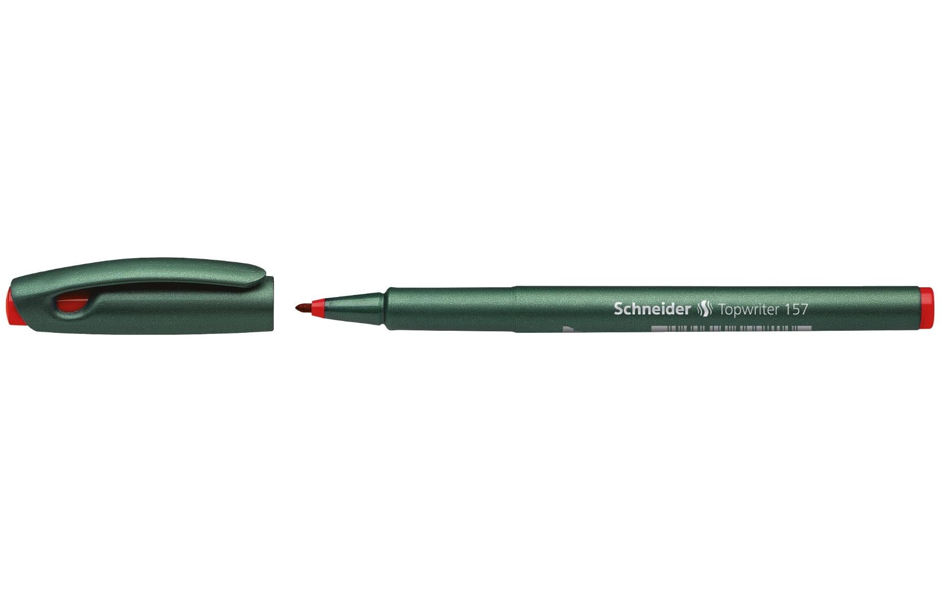 Faserschreiber 157 0.8 mm, Rot, 1 StückFaserschreiber mit breiter Faserspitze