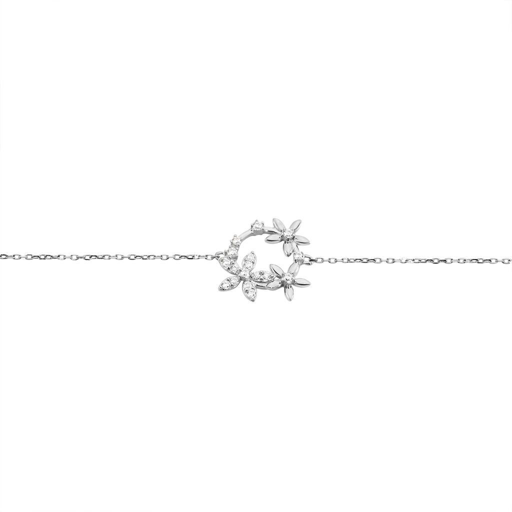 Bracelet Elinia Argent Blanc Oxyde De Zirconium