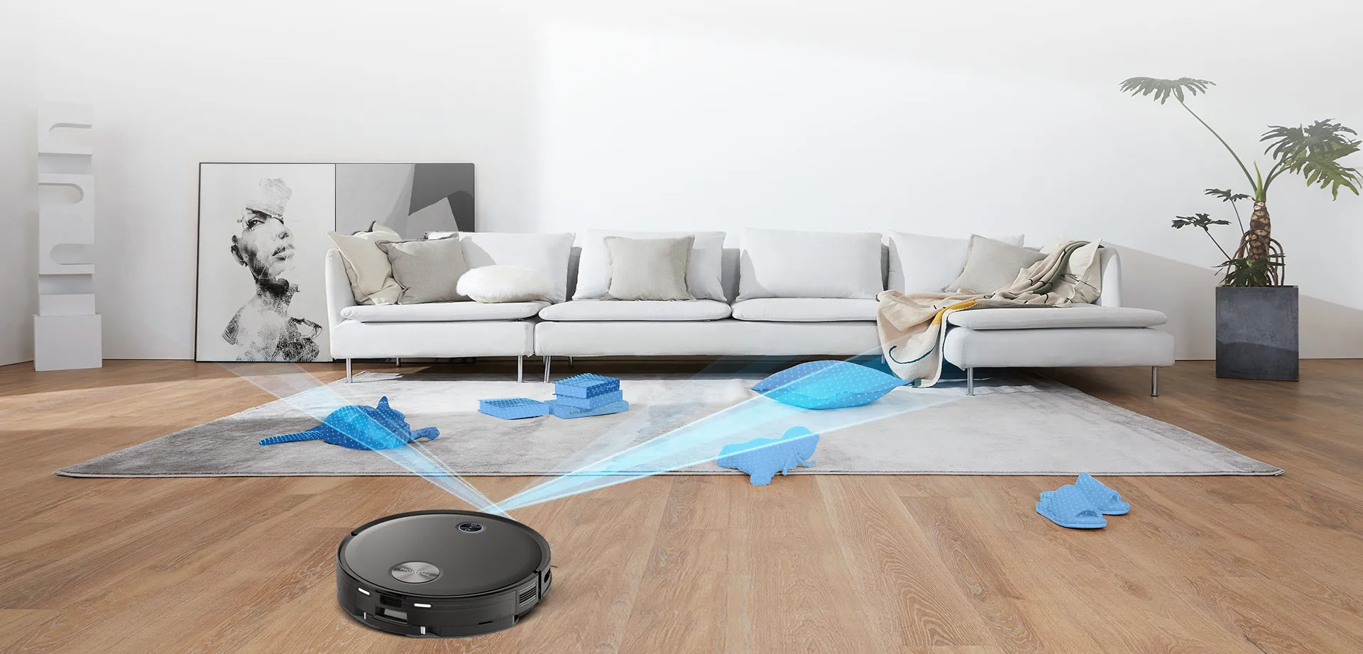 Proscenic V10 Robotstøvsuger