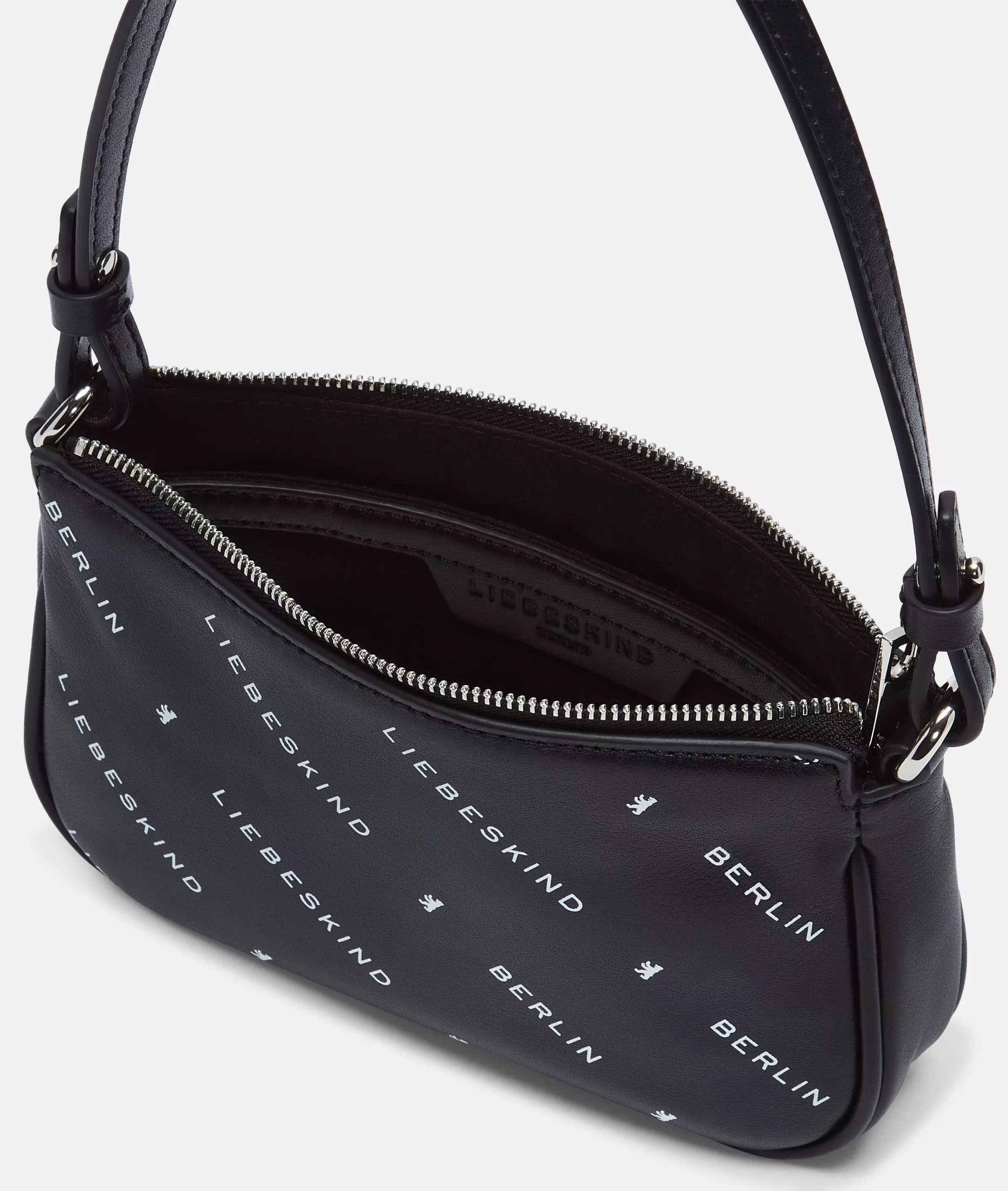 Monogram Crossbody XS Nappa leather shoulder bag with Liebeskind Berlin lettering