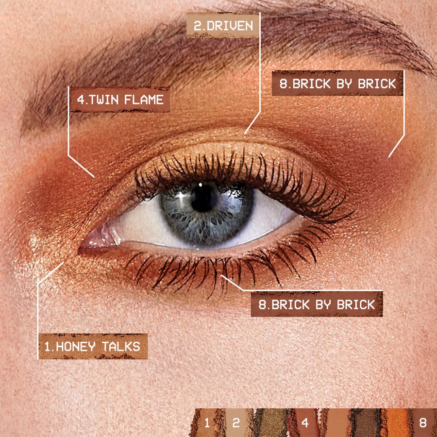 Smashbox Always On Moodboard Eyeshadow Palette Fiery Vibes 6,8g