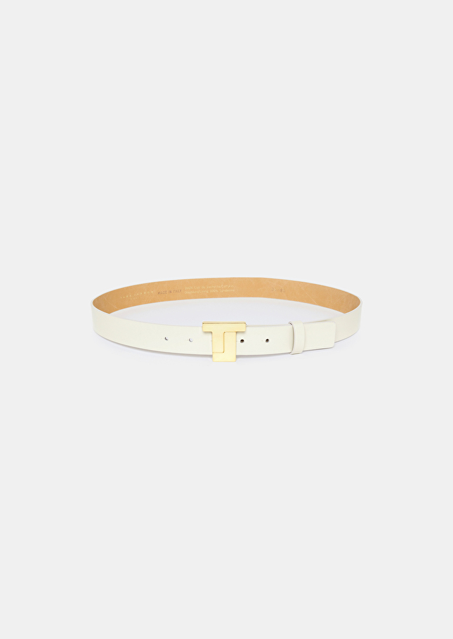 Ceinture 8 Bisécrue en cuir