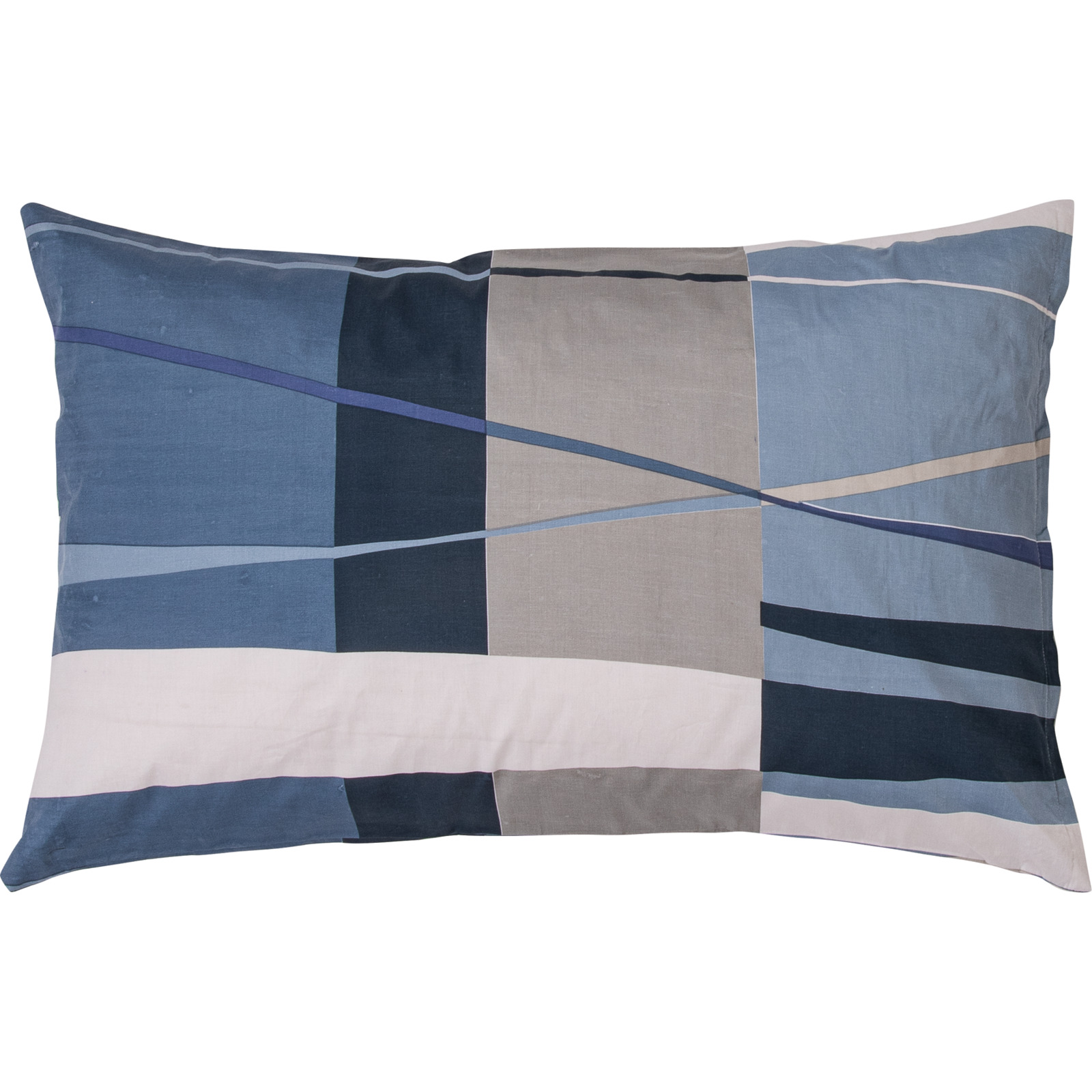 Bettwäsche Satin Wellenmuster 50x70 Kissenbezug
