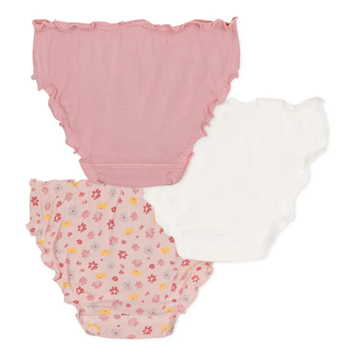Petit Bateau Lot 3 Culottes Enfantine | Rose