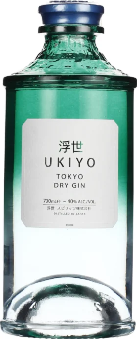 UKIYO TOKYO DRY GIN 70CL