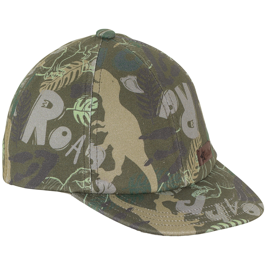 Sterntaler Basecap Dinosaurier dunkelgrün