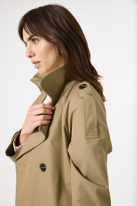 Garcia camel dames jas