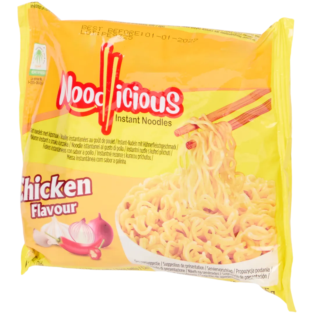 Noodlicious instant noedels Kip 65 gram