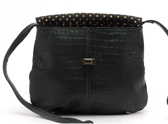Pieces ville accessoires pctotally royal leather party bag vert