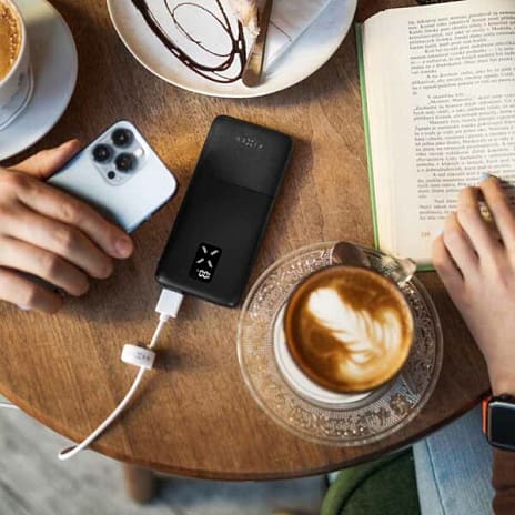 Fixed Zen powerbank 20 W - sort