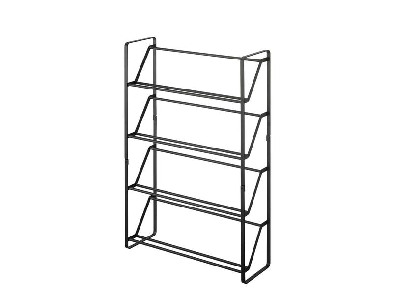 Yamazaki Schuhregal Frame 53 x 80 cm, Schwarz Schuhorganizer