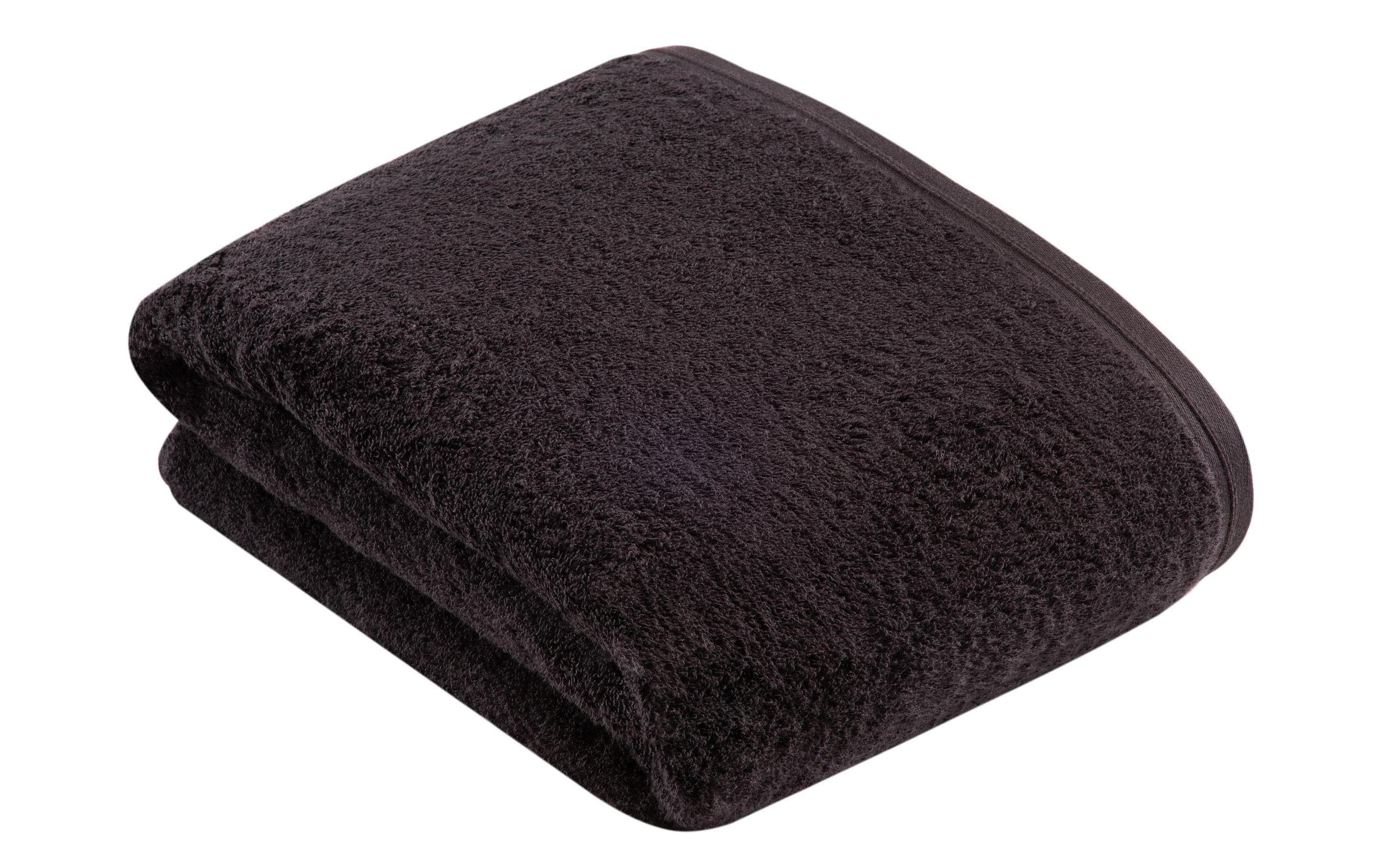 Badetuch Vegan Life 100 x 150 cm, AnthrazitVeganes Badetuch