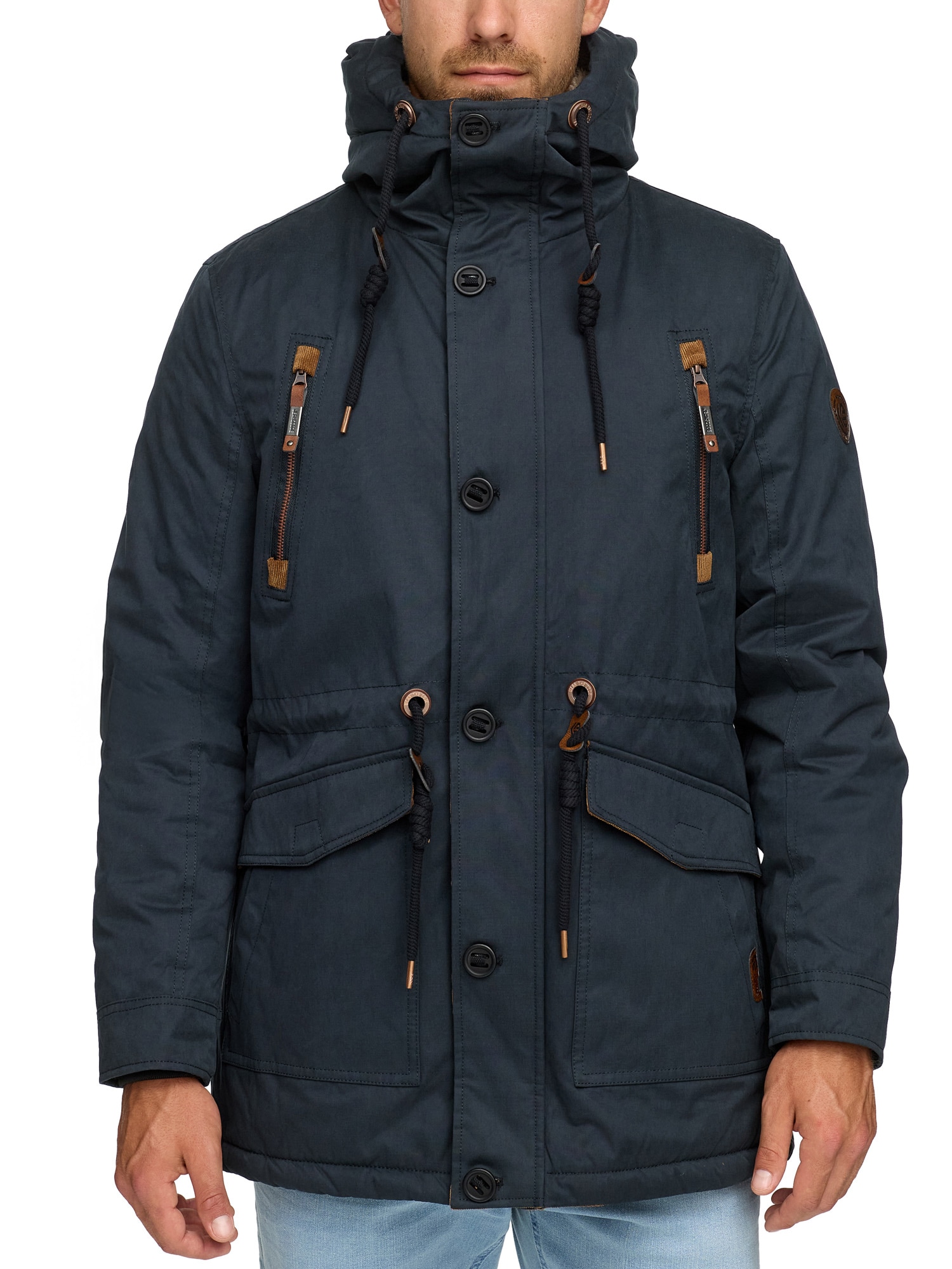 Indicode Parka »INGillespie« mit Kapuze