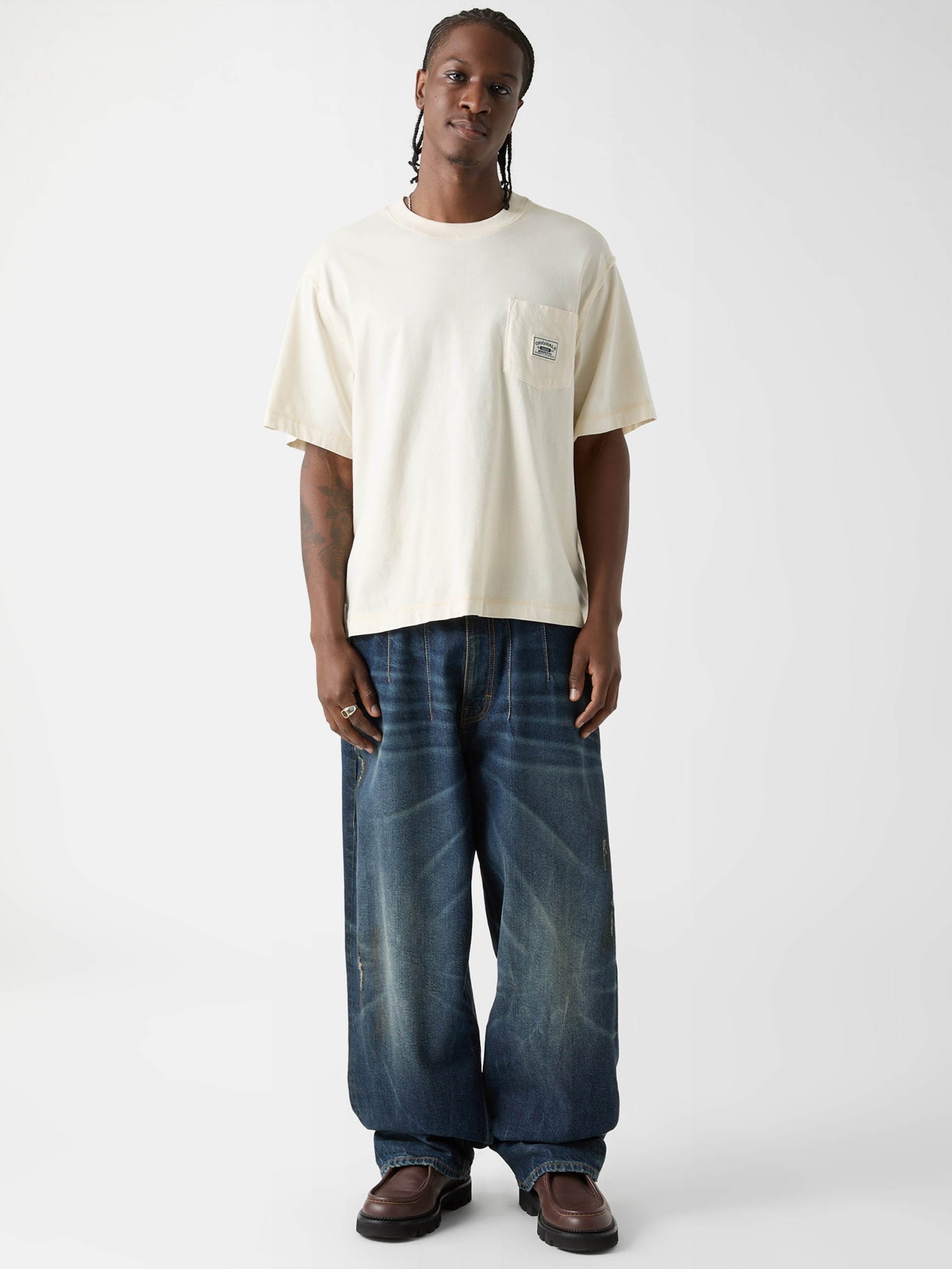 Camiseta GUESS Originals Eco Boxy Pocket