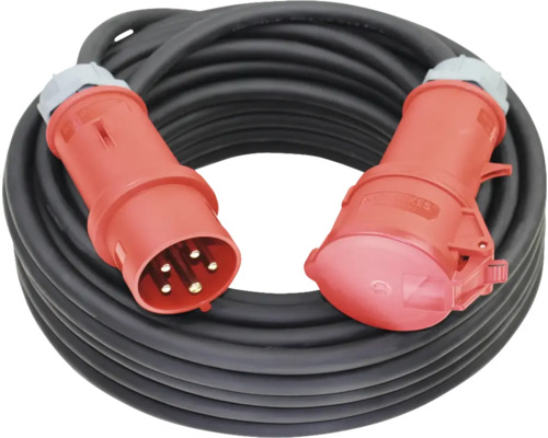 Mennekes CEE verlengkabel IP44 16A 400V 5-pins H07RN-F 5G1.5 25 m zware stroomkabel