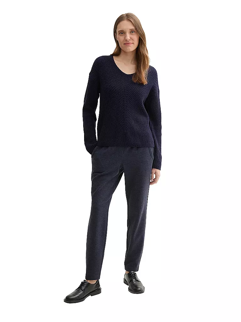 TOM TAILOR Pullover dunkelblau
