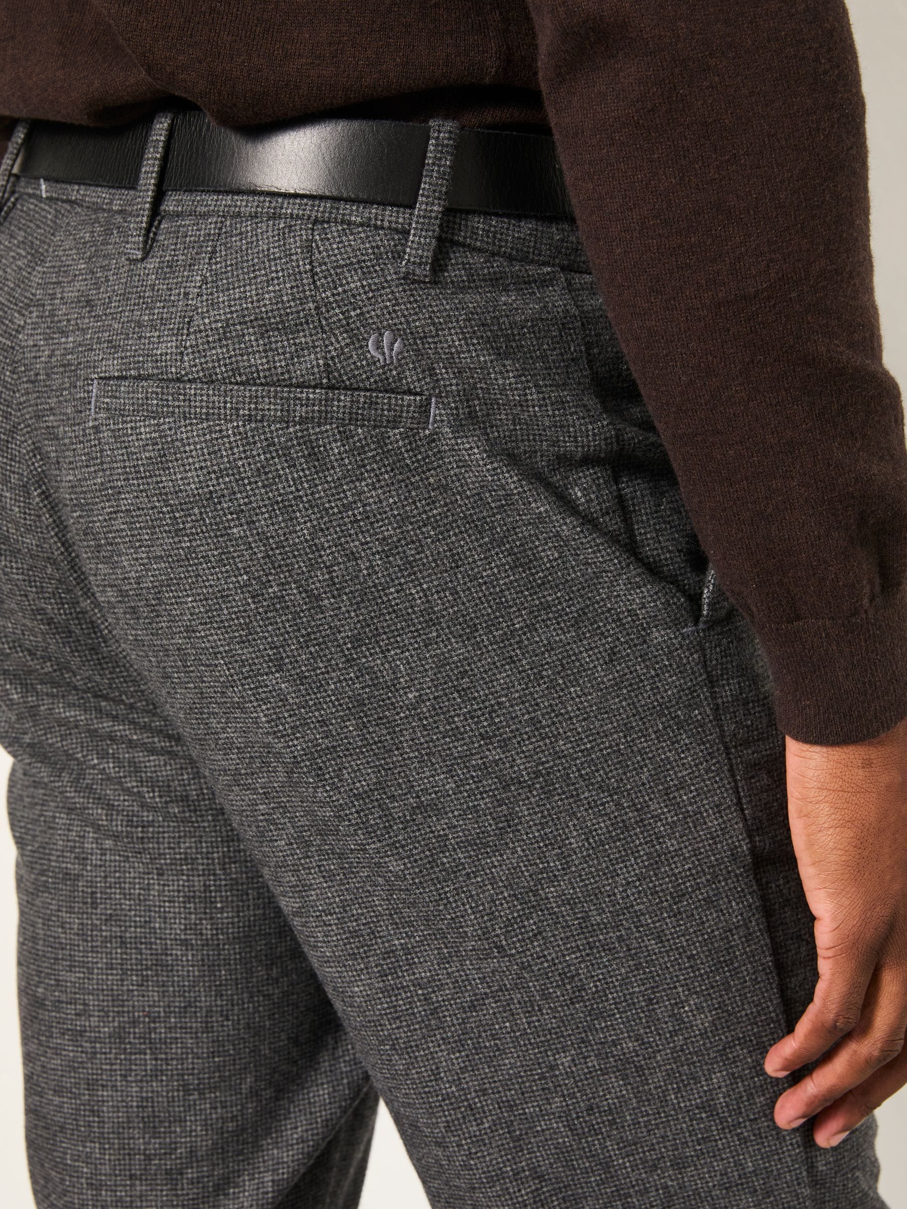 Grijs - FatFace Tailored Fit Wool Mix Trousers