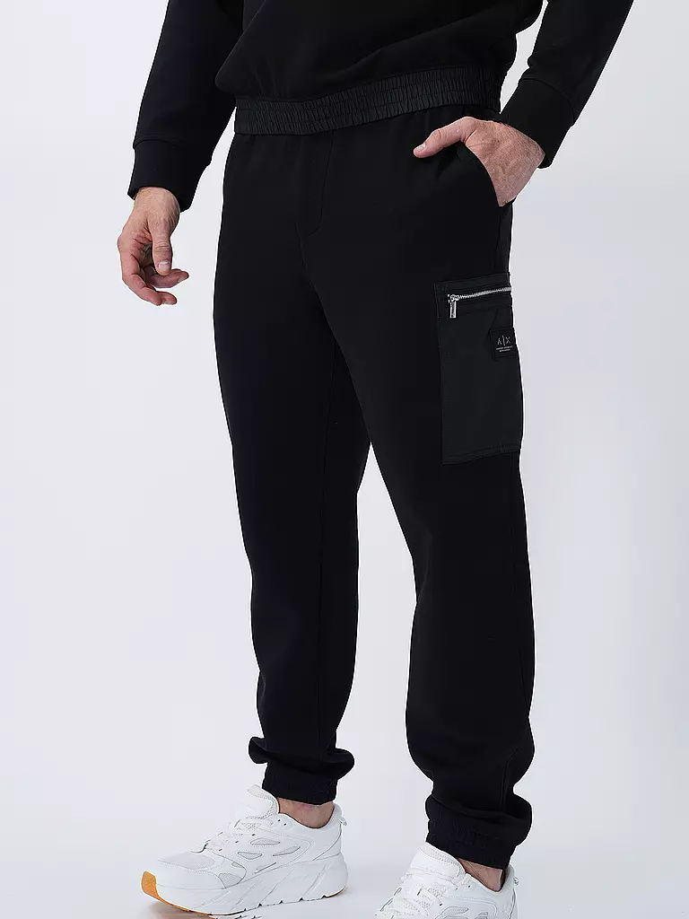 ARMANI EXCHANGE Jogginghose  schwarz