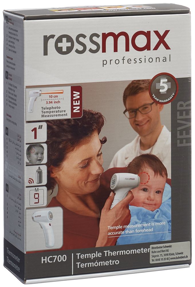 ROSSMAX Infrarot-Thermometer<br>1 Stück, HC700