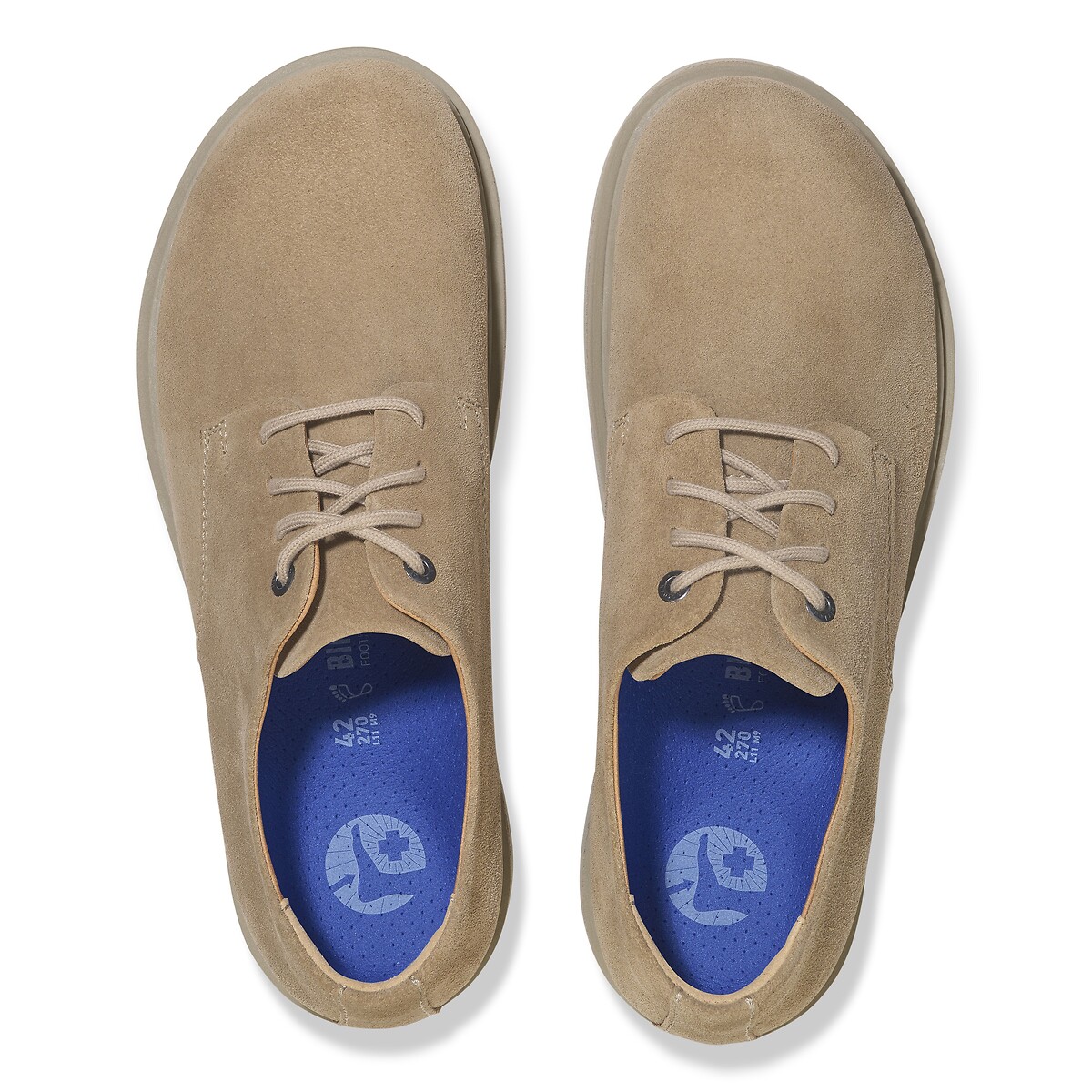 BIRKENSTOCK<br>Derbys em Leer Highwood Lace Low