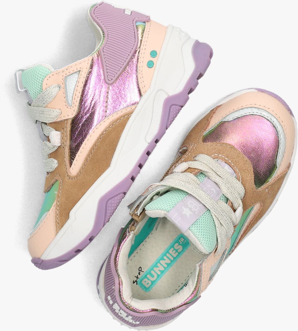 BUNNIESJR roze bunniesjr lage sneakers cody chunky