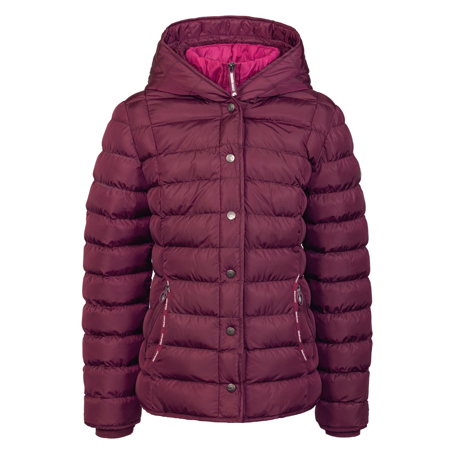 black forest Steppjacke Valencia  - cherry