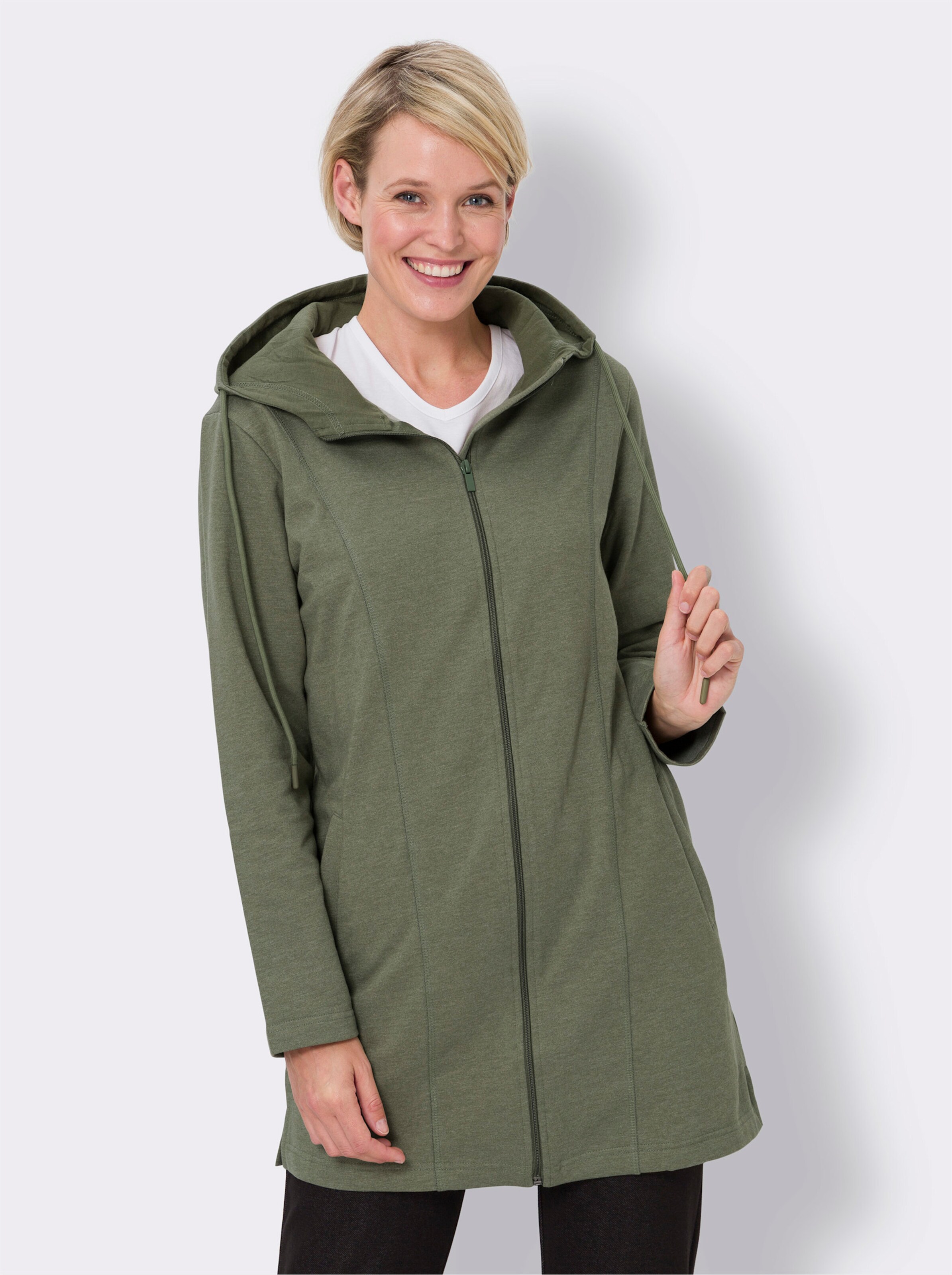 Long-Shirtjacke