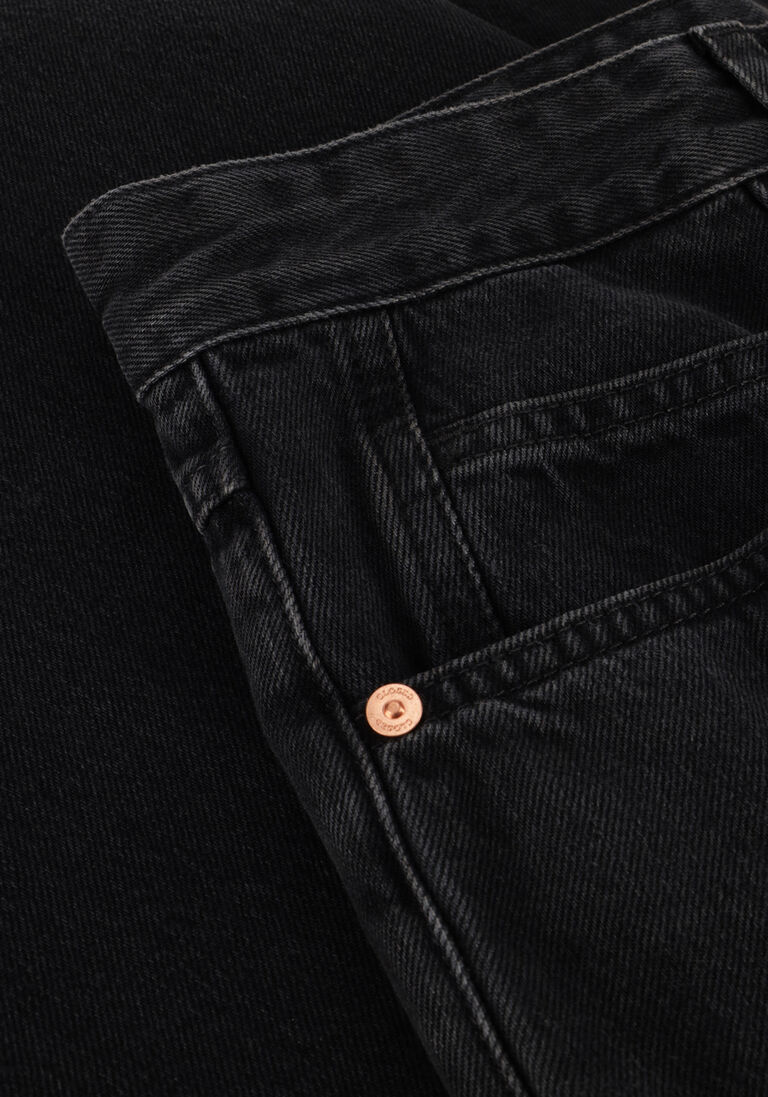 donkergrijze closed wide jeans nikka