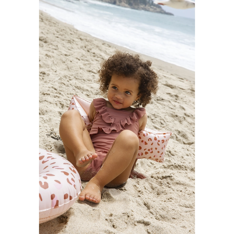 Swim Essentials Old pink leopard Schwimmring ⌀55 cm