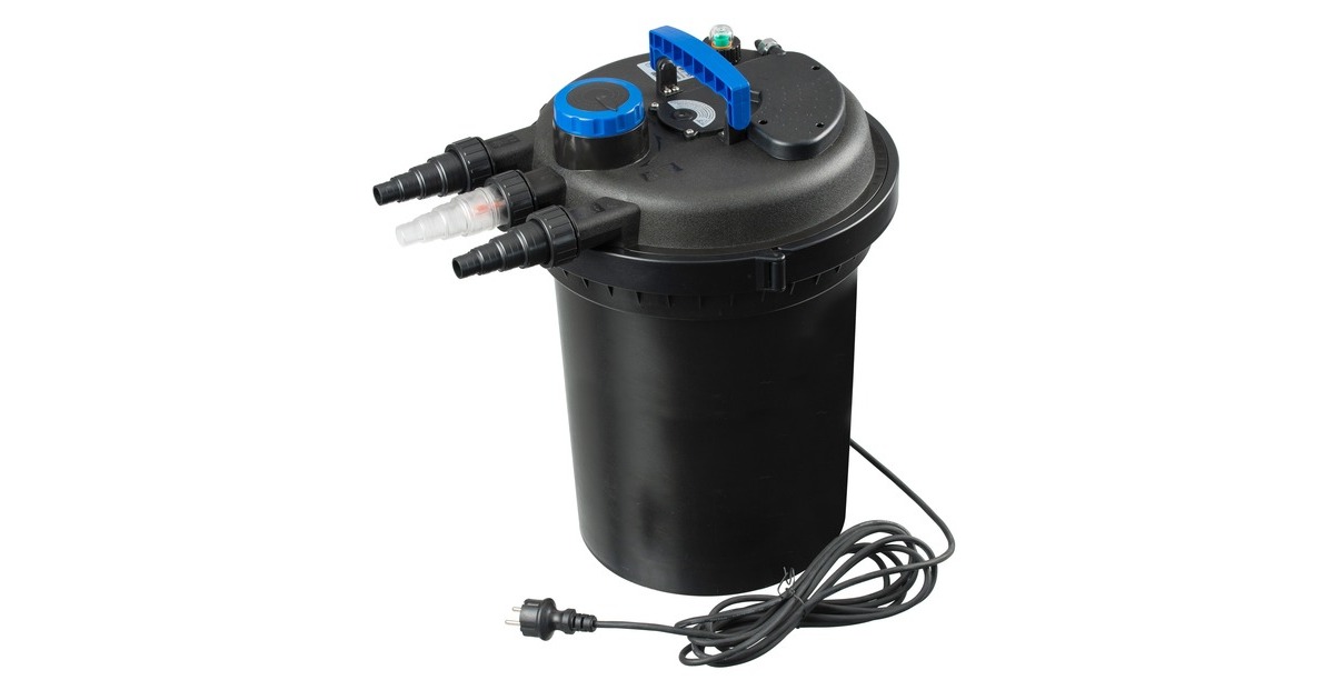 UbbinkBioPressure II-drukfilter 18000 waterfilter  (Zwart, Incl. UVC 18W)