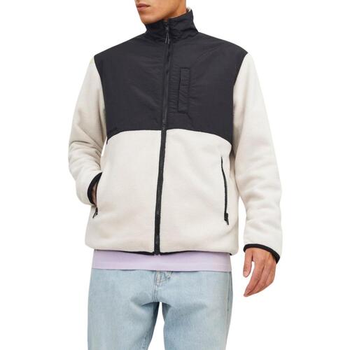 Jack & Jones - JJEMARVIN FLEECE JACKET Beige