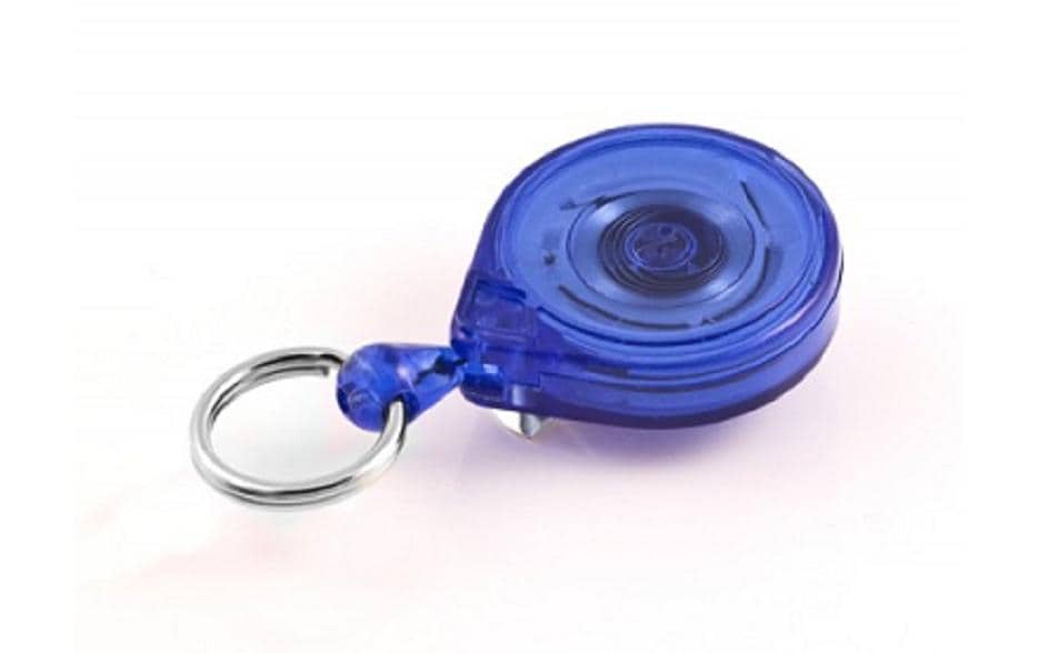 Ausweishalter KB Mini-Bak 90 cm, mit Clip, BlauSchlüsselhalter