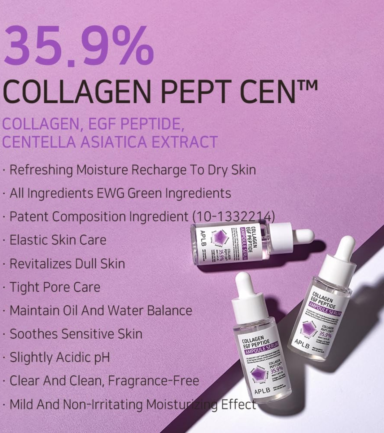 APLB - Sérum Facial Concentrado Collagen Egf Peptide