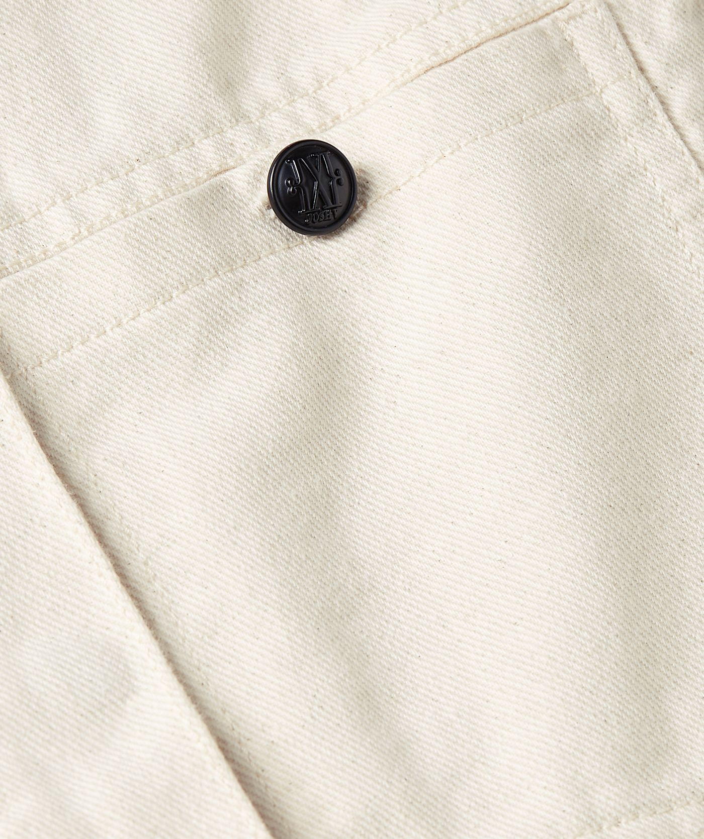 JV-MAXWELL oversized gilet - ecru