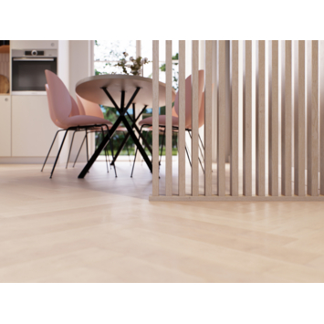 Roomdivider profiel recht 90°natuur eiken 2 stuks