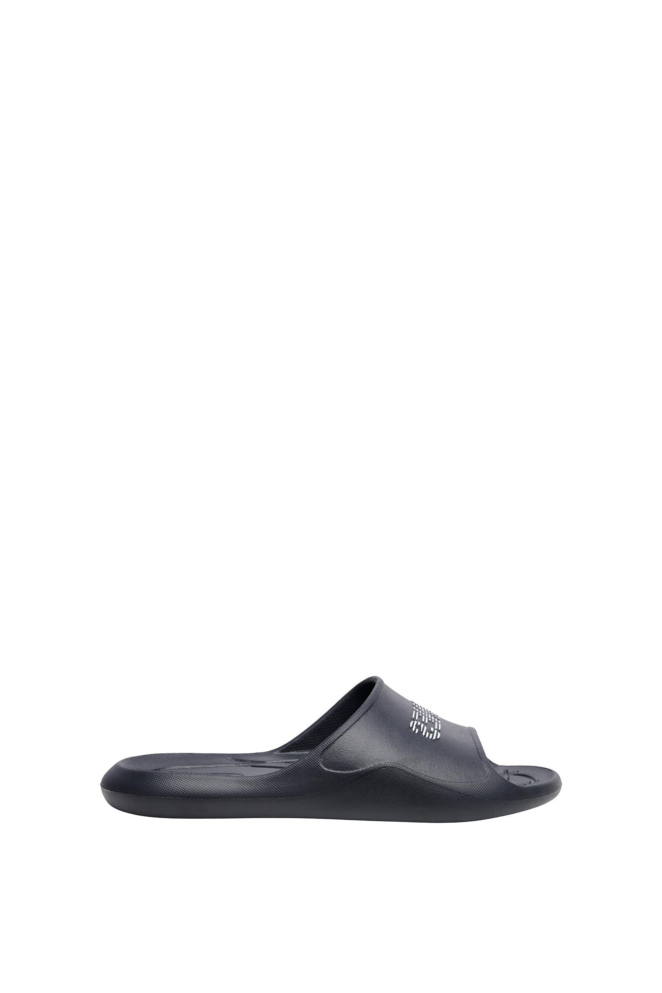 Chinelo com logo - preto